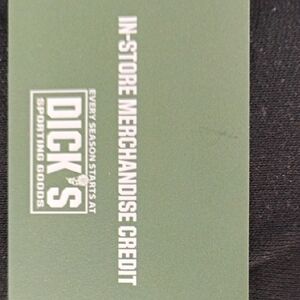 In-Store Merchandise Credit Card - Green